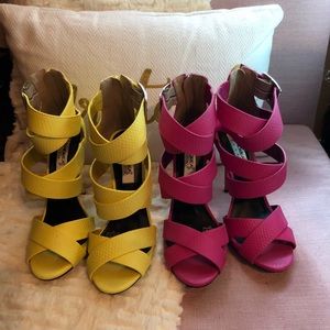 Used Andrea Shoes 2 pair 65 x both